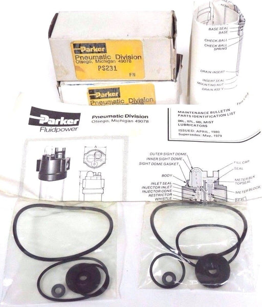 LOT OF 2 NIB PARKER PS231 SERVICE KITS
