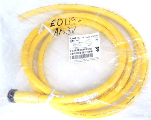 NEW LUMBERG RK100M-699/12F SINGLE ENDED CORDSET RK100M69912F