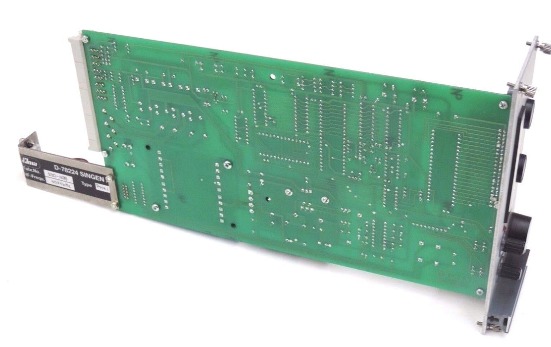 ELMA D-78224 SINGEN / 930-1499 PM 4.1 40+/-1 kHz , HF-SCHALTER PROGRAMMING BOARD
