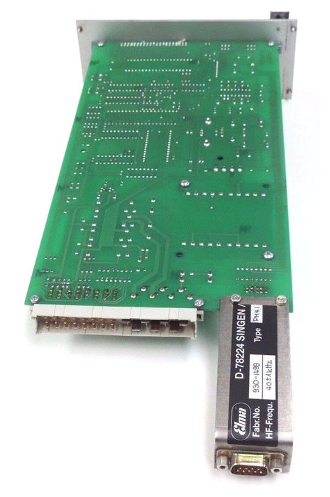 ELMA D-78224 SINGEN / 930-1499 PM 4.1 40+/-1 kHz , HF-SCHALTER PROGRAMMING BOARD