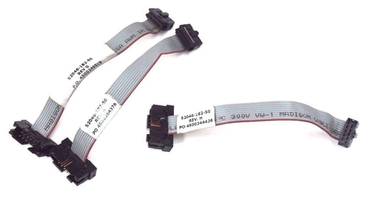 LOT OF 3 SQUARE D BELDEN 52046-182-50 RIBBON CABLES REV. H, G, 5204618250