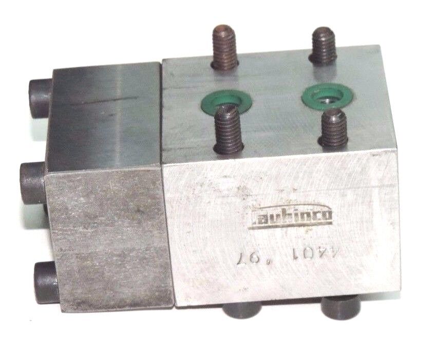 LOT OF 2 REPAIRED HAUHINCO 6358470 HYDRAULIC VALVES 700BAR HFA MEDIUM 3DN