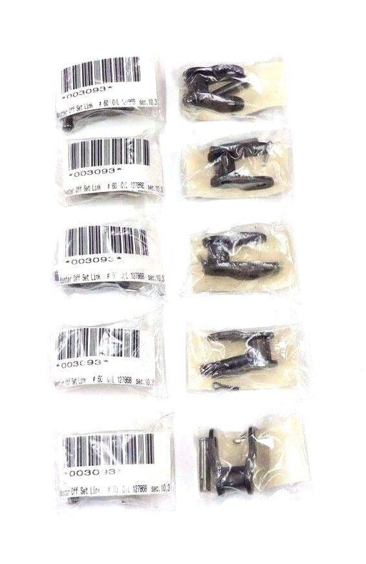 LOT OF 10 NIB MORSE #60 O/L 127868 MASTER OFF SET LINKS, 60OL127868