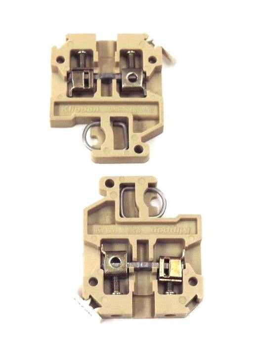 LOT OF 17 WEIDMULLER KLIPPON SAK 2.5 TERMINALS 750V, 27A, SAK25