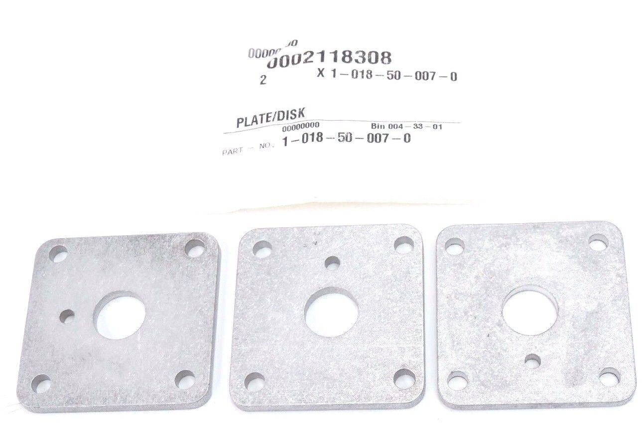 LOT OF 3 NEW KRONES 1-018-50-007-0 PLATES 1018500070