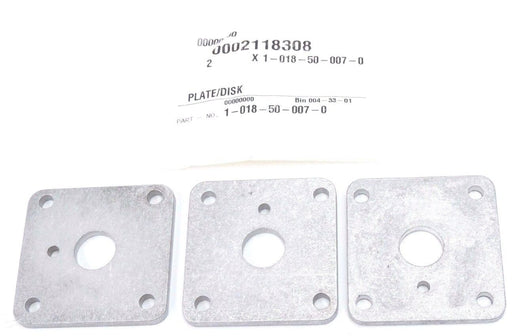 LOT OF 3 NEW KRONES 1-018-50-007-0 PLATES 1018500070