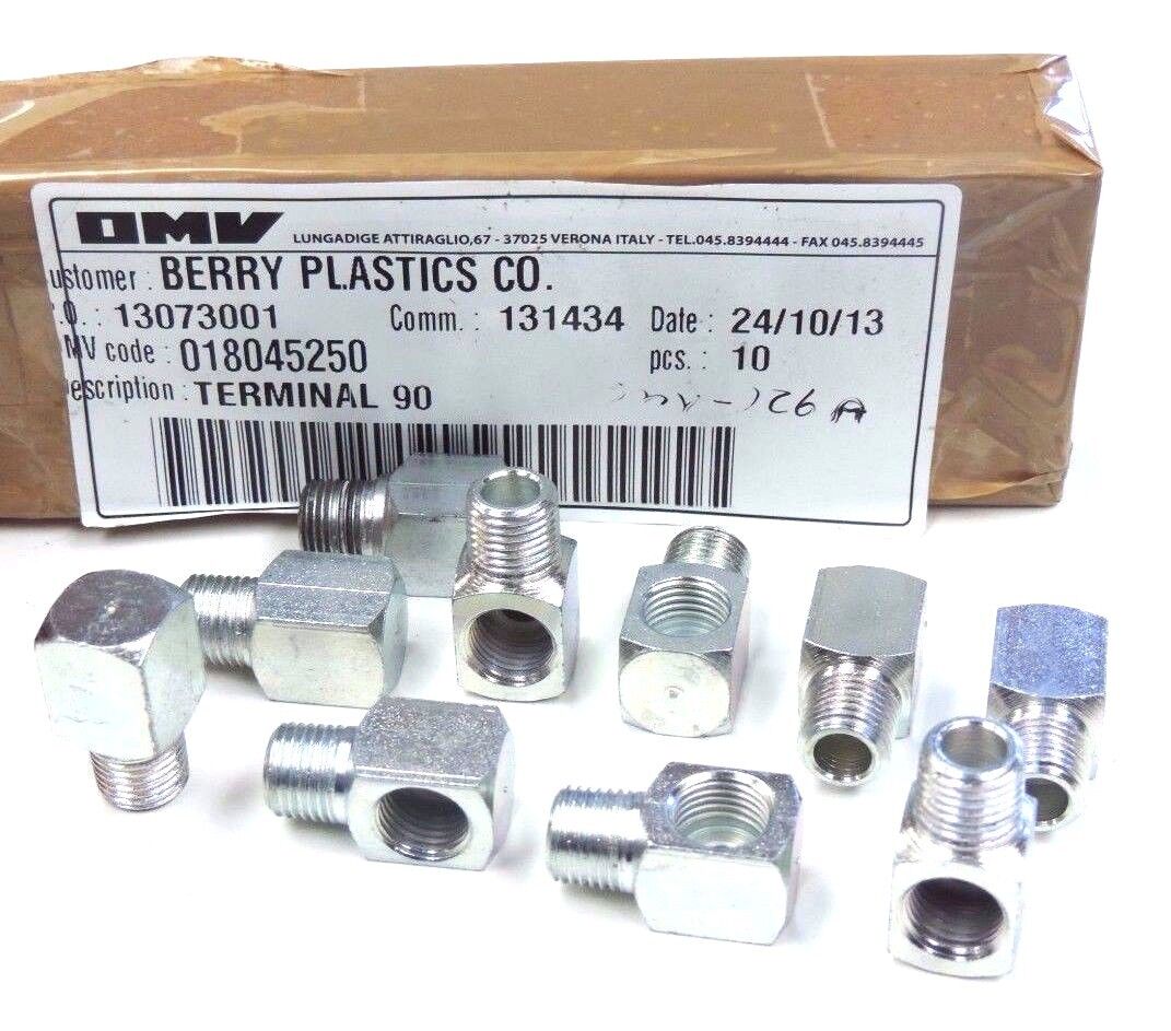 NEW OMV 018045250 TERMINAL 90 (QTY: 9)