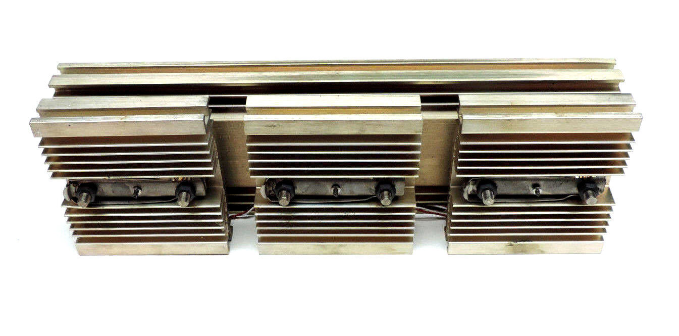 RELIANCE RECTIFIER STACK HEAT SINK ASSY (3) C380P THYRISTORS