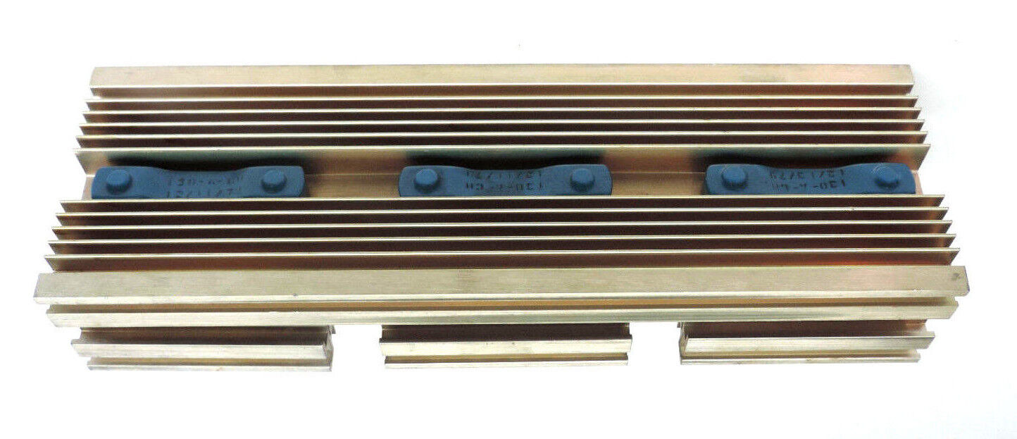 RELIANCE RECTIFIER STACK HEAT SINK ASSY (3) C380P THYRISTORS