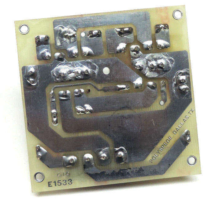 POLYSPEDE ELECTRONICS E1533-02 CONTACTOR BOARD E153302, E1533