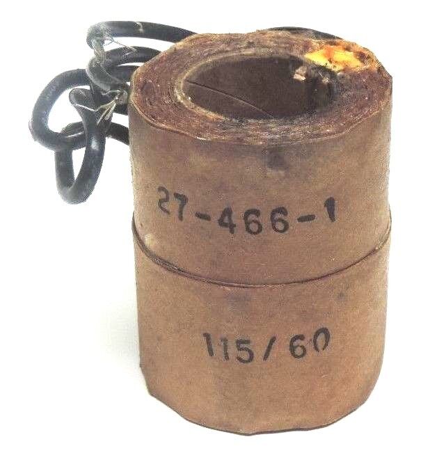 NIB ASCO 27-466-1 SOLENOID VALVE COIL 115/60, 274661