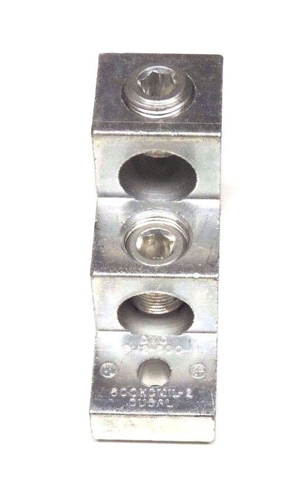 LOT OF 3 SQUARE D PV2-600 LUGS ALUMINUM, 600KCMIL-2, CU9AL