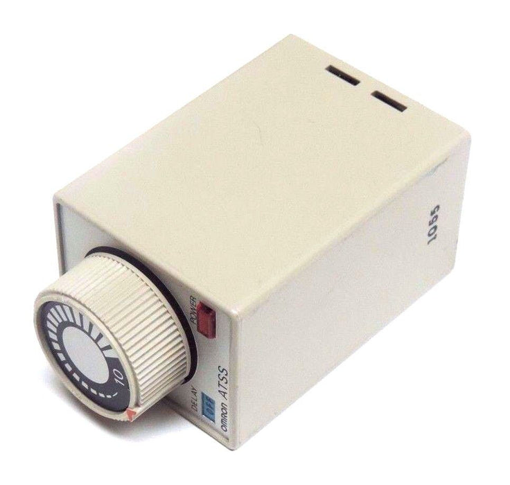 OMRON ATSS TIMER 100VAC, 50/60HZ, 0-10 SEC.