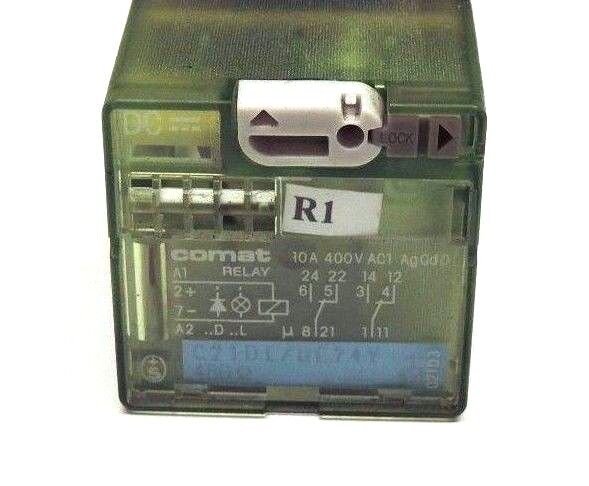 EDL COMAT C21D1/DC24V RELAY 24VDC, 10A, 400V, C21D3, C21D1DC24V