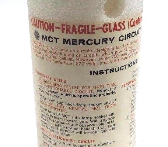 NIB GENERAL ELECTRIC MCT MERCURY CIRCUIT TESTER