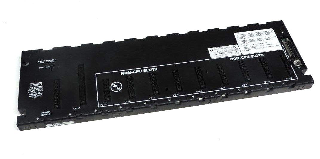 FANUC IC693CHS391K BASE 10-SLOT PROGRAMMABLE CONTROLLER