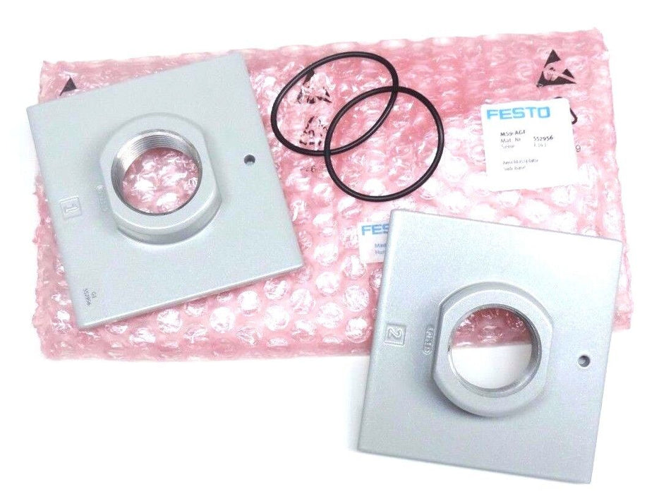 NEW FESTO M59-AGF SUB-BASE M59AGF MAT. : NR. 552956, SER. E343