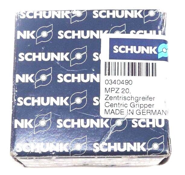 NIB SCHUNK 0340490 SMALL COMPONENT GRIPPER MPZ-20, 340490