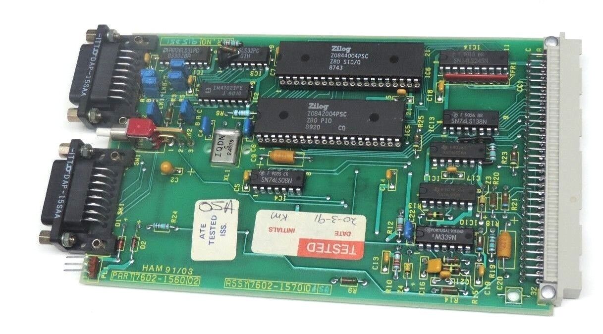 PRESSTECH 7602-15700, 7602-1560-02 PC BOARD 7602-156Z-02 E5 CEL