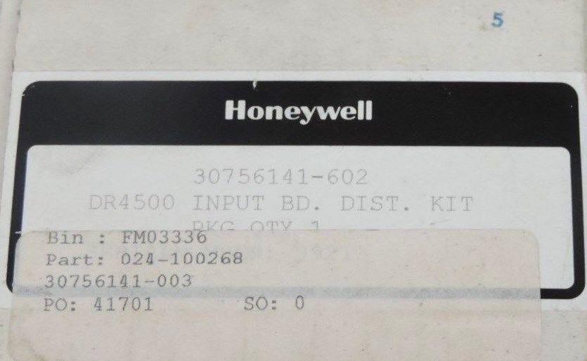 NIB HONEYWELL 30756141-602 KIT DR4500 (6) INPUT BDS. DIST, 30756141602