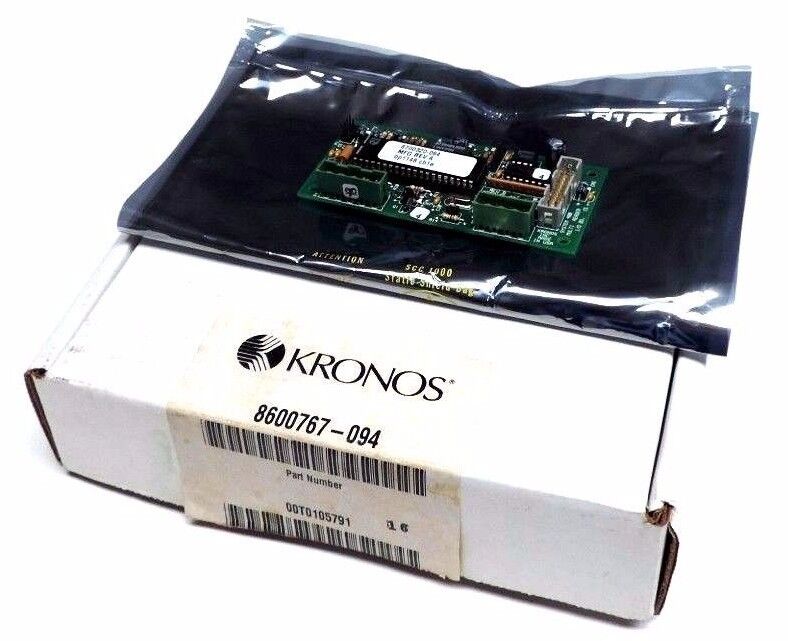 NIB KRONOS SYSTEM 400 MULTI READER I/O BOARD 8600767-094 6500183-001 REV D