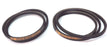 LOT OF 2 NEW DAYCO BX90 GOLD LABEL COG-BELTS 93IN CIRCUMFERENCE 21/32IN WIDTH