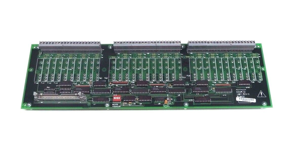 NEW KEITHLEY MSSR-32 RELAY BOARD 32 CHANNEL 14071 REV C PC6432 MSSR32