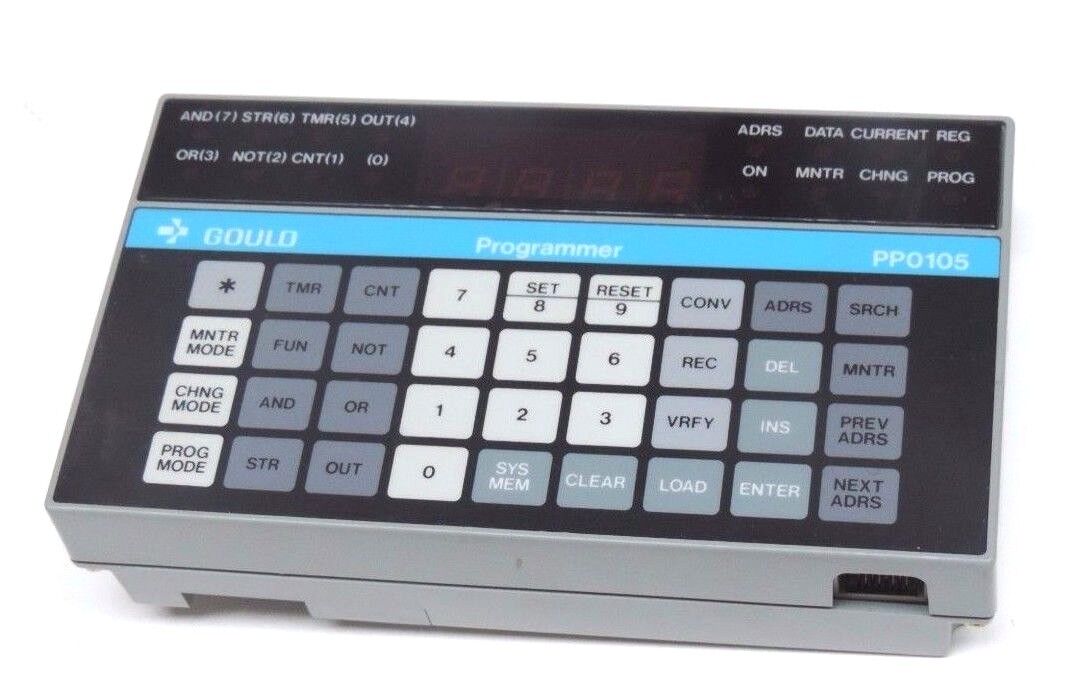 GOULD PP-0105-100 PROGRAMMER PP0105100, REV. A, PP0105