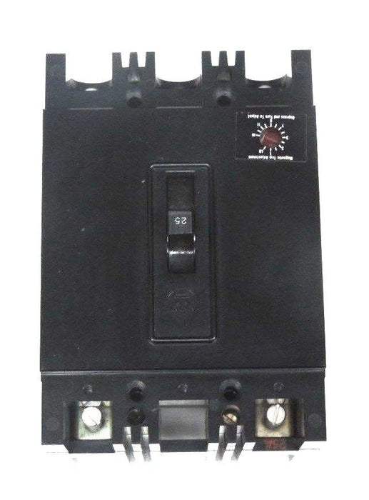 NIB WESTINGHOUSE 2606D95G12 DE-ION CIRCUIT BREAKER 600VAC, 250VDC, 25AMP, 2POLE