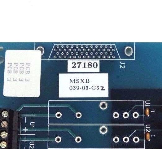 MICROSTAR LABORATORIES MSXB 039-03-C3Z DIGITAL EXPANSION BOARD MSXB03903C3Z