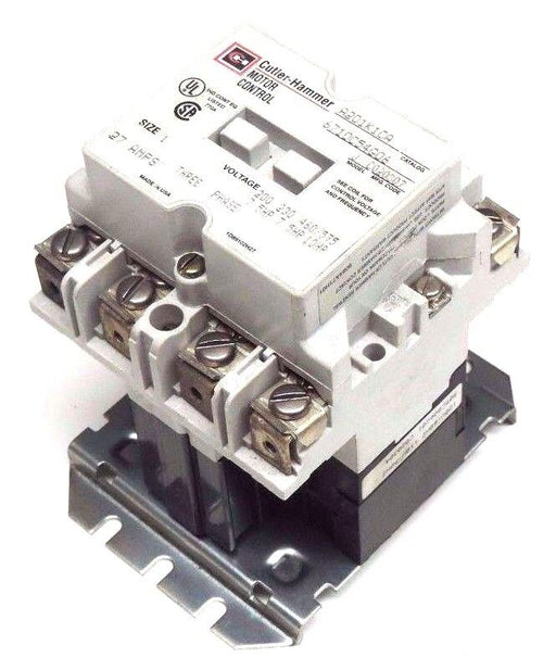 CUTLER HAMMER A201K1CA CONTACTOR MODEL J, 6710C54G06, SIZE 1, 27AMPS