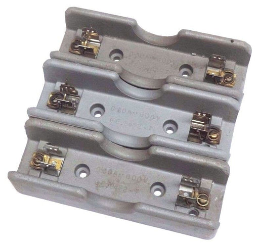 LOT OF 3 NEW GENERAL ELECTRIC GE8462-7 FUSE HOLDERS 0-30A 600V GE84627