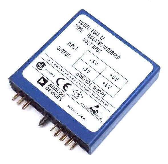 ANALOG DEVICES 5B41-02 ISOLATED WIDEBAND VOLT INPUT MODULE 5B4102