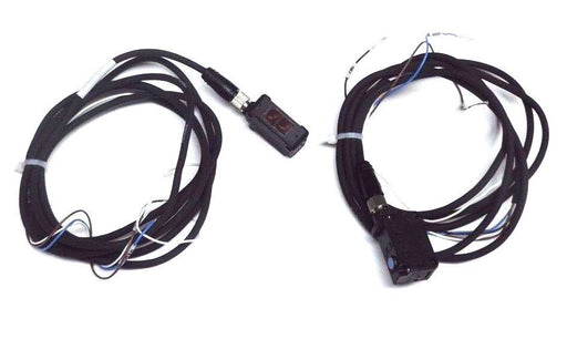 KEYENCE PZ-G51CT PHOTOELECTRIC TRANSMITTER W/ PZ-G51CPR PHOTOELECTRIC RECEIVER