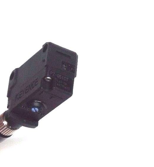 KEYENCE PZ-G51CT PHOTOELECTRIC TRANSMITTER W/ PZ-G51CPR PHOTOELECTRIC RECEIVER