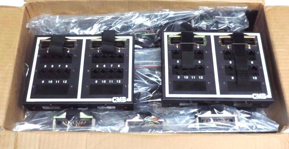 NIB CMS CABLE MANAGEMENT SYSTEMS CONTROL PANEL ASSEMBLY, PATCH PANELS