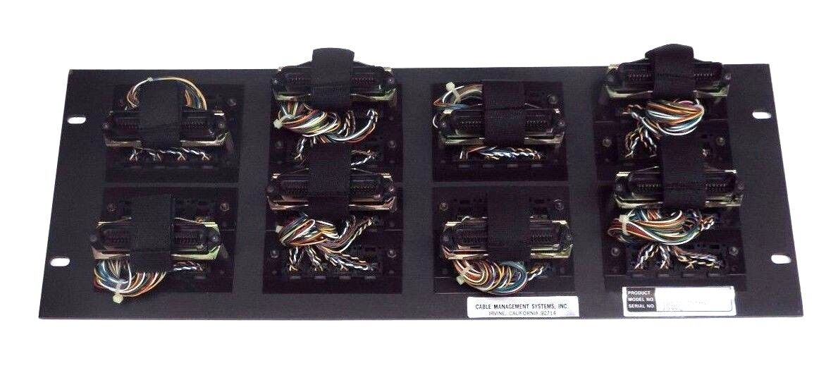NIB CMS CABLE MANAGEMENT SYSTEMS CONTROL PANEL ASSEMBLY, PATCH PANELS