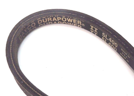 LOT OF 2 NEW DAYCO 5L400 DURAPOWER BELTS SIZE: 25'' X 5/8''