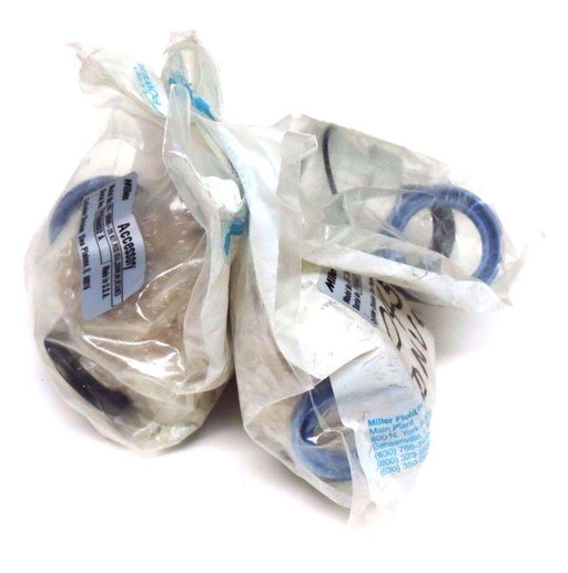 LOT OF 3 NEW MILLER 051-KR086-28 KITS, ROD SEAL, 028MM, MH RETAINED, 051KR08628