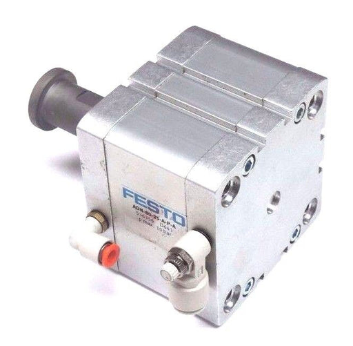 FESTO ADN-80-25-A-P-A PNEUMATIC CYLINDER P/N 536356 D641 10BAR MAX PRESSURE