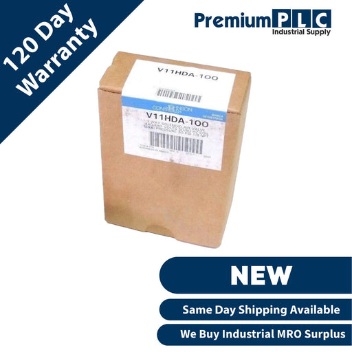 NIB JOHNSON CONTROLS V11HDA-100 SOLENOID AIR VALVE 440-480V, 50/60HZ, 1/8" NPT