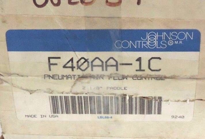 NIB JOHNSON CONTROLS F40AA-1C AIR FLOW CONTROLLER 2-1/8" PADDLE F40AA1C