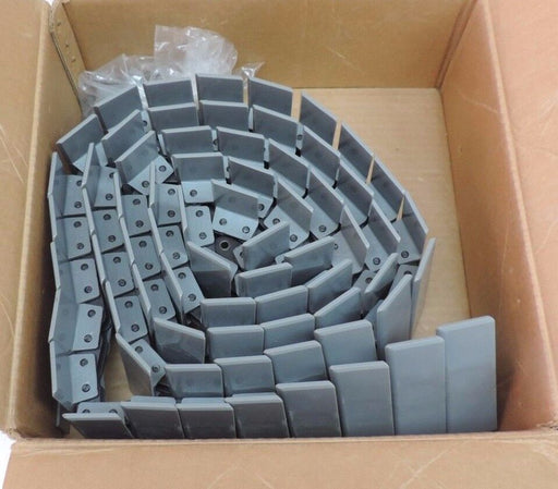 NIB REXNORD D863K4-1/2 FLAT TOP CONVEYOR CHAIN 9FT LENGTH 4.5" WIDTH, 3/4" PITCH