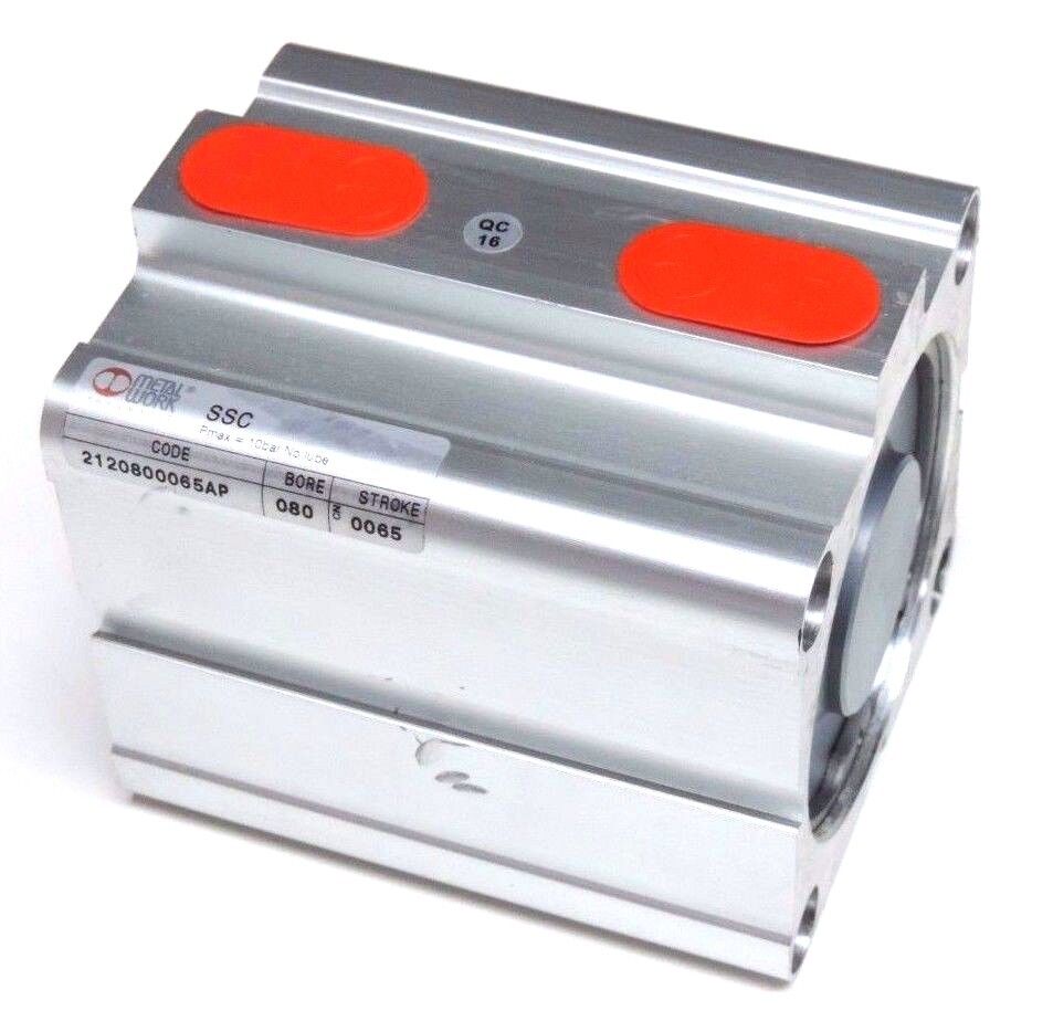 NEW METAL WORK PNEUMATIC 2120800065AP CYLINDER SSC 080 BORE 0065 STROKE
