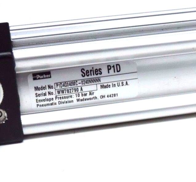 NEW PARKER SERIES P1D CYLINDER P1D4G040MC-0240NNNNN, 10 BAR AIR