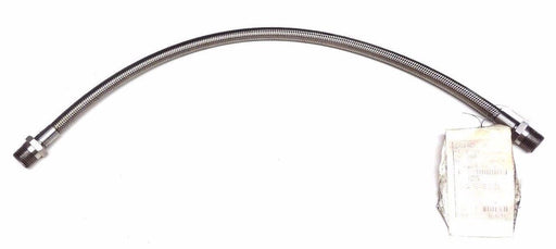 NEW STAINLESS STEEL 1107174 BRAIDED HOSE 1/2" X 24" TFE-1 SS MPT E/E