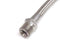 NEW STAINLESS STEEL 1107174 BRAIDED HOSE 1/2" X 24" TFE-1 SS MPT E/E