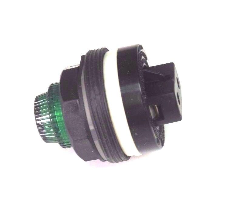NIB SQUARE D 9001-KP44G SER. B GREEN PILOT LIGHT 30MM, 20/30V, 9001KP44G