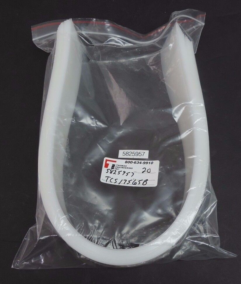 LOT OF 20 NEW THOMAS ENGINEERING TCS17565B PLENUM INLET SEAL, 3" W, 30" LENGTH