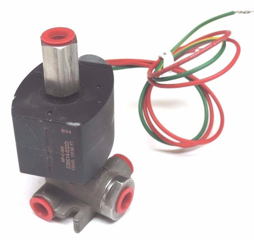 ASCO 238614-032D SOLENOID COIL MP-C-089 110/120V 50/60HZ W/ PILOT VALVE